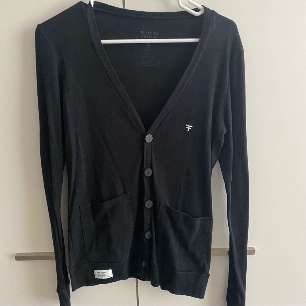 Five Four Black Cardigan